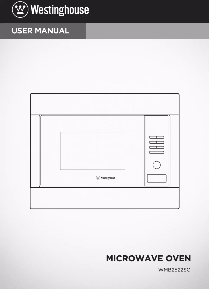 Page 1 de la notice Manuel utilisateur Westinghouse WMB2522SC