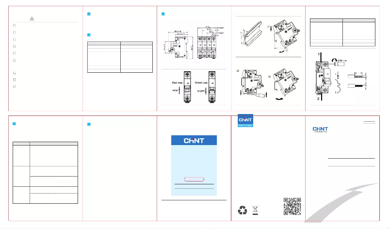 Image de la première page du manuel de l'appareil NB8-63