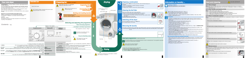 Page n°1 - Manuel utilisateur Siemens WT46W57XEE