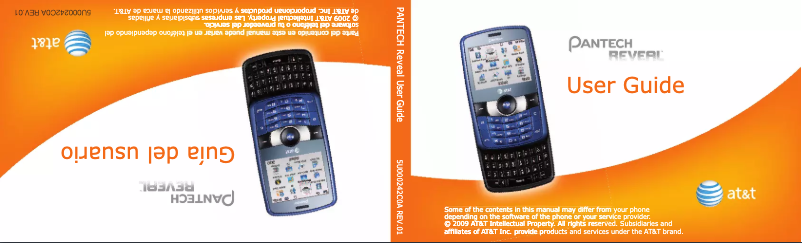 Page n°1 - Manuel utilisateur Pantech Reveal