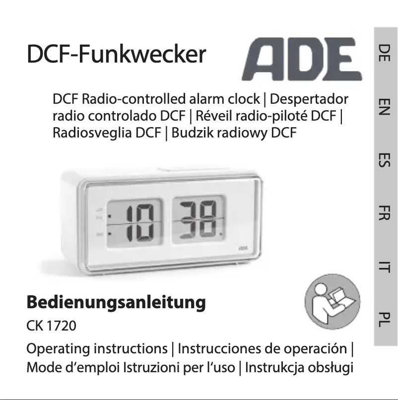 Image de la première page du manuel de l'appareil CK 1720