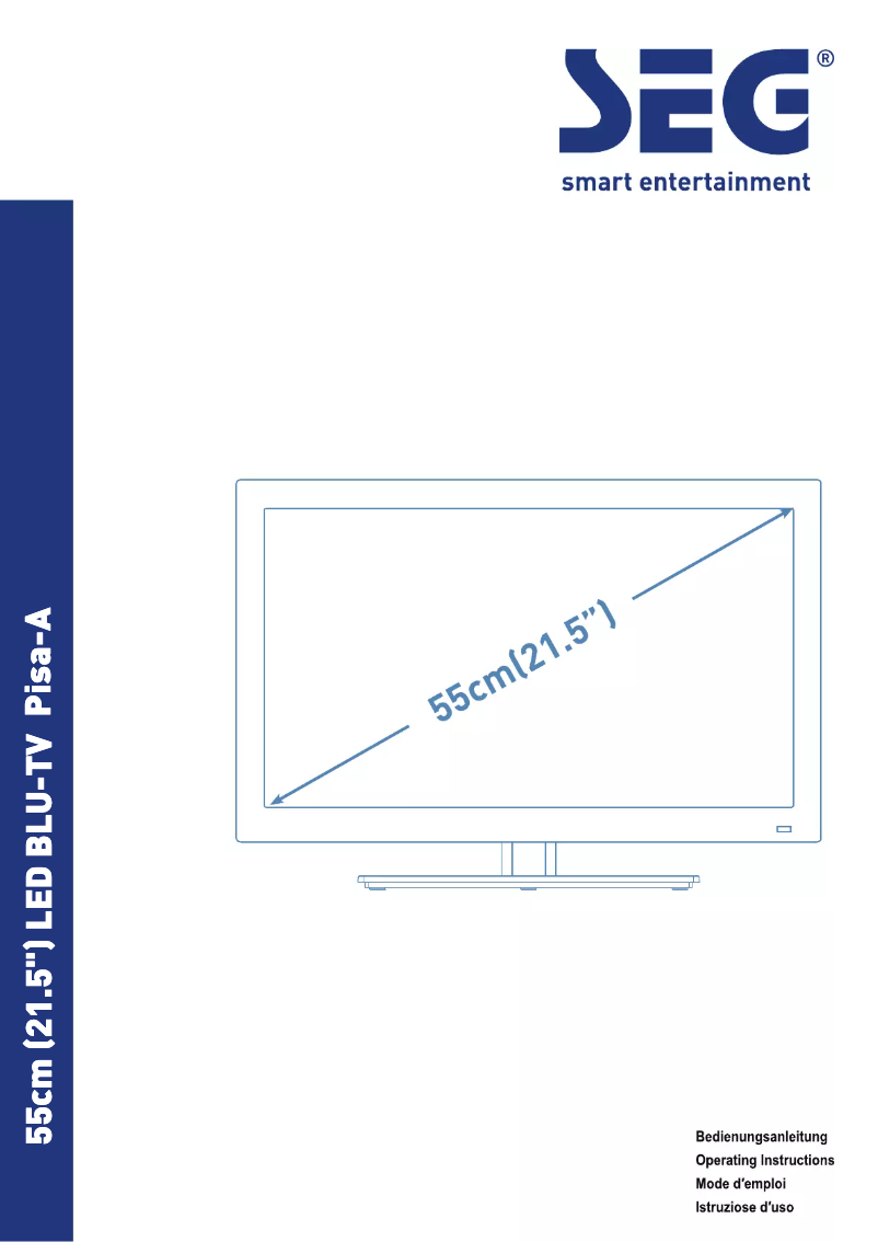 Image de la première page du manuel de l'appareil Pisa-A