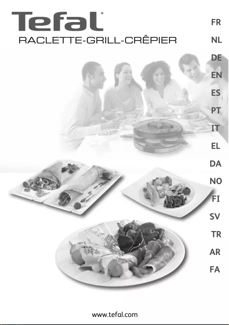 Page n°1 - Manuel utilisateur Tefal RE138O12