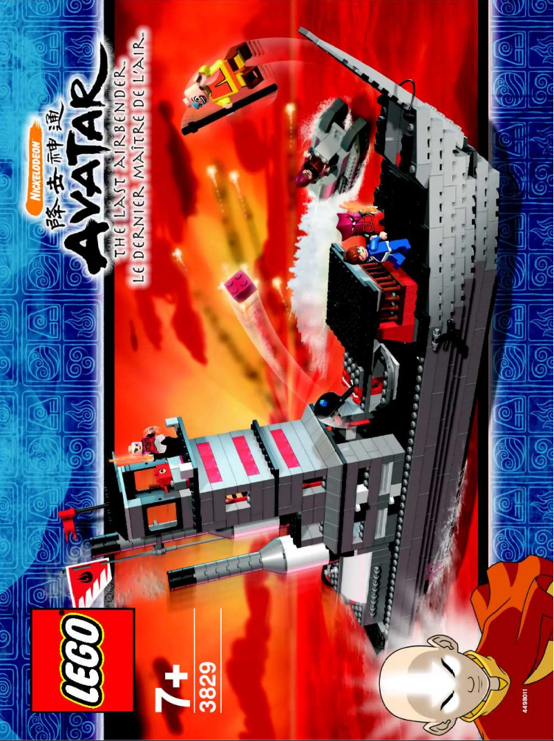 Image de la première page du manuel de l'appareil Avatar The Last Airbender 3829