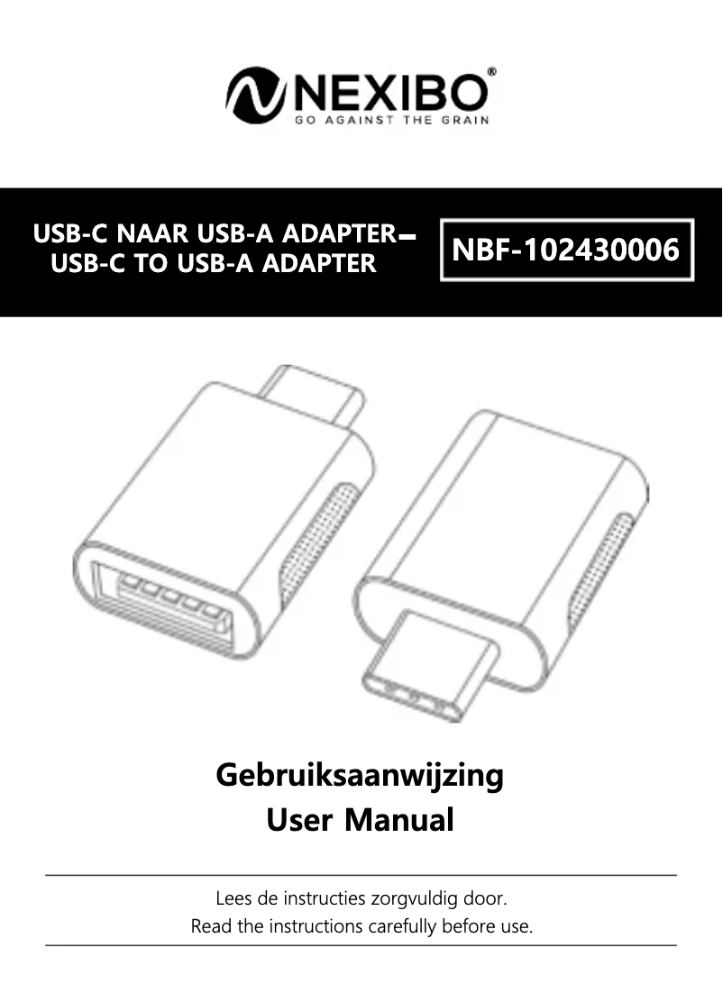 Page n°1 - Manuel utilisateur Nexibo NBF-102430006