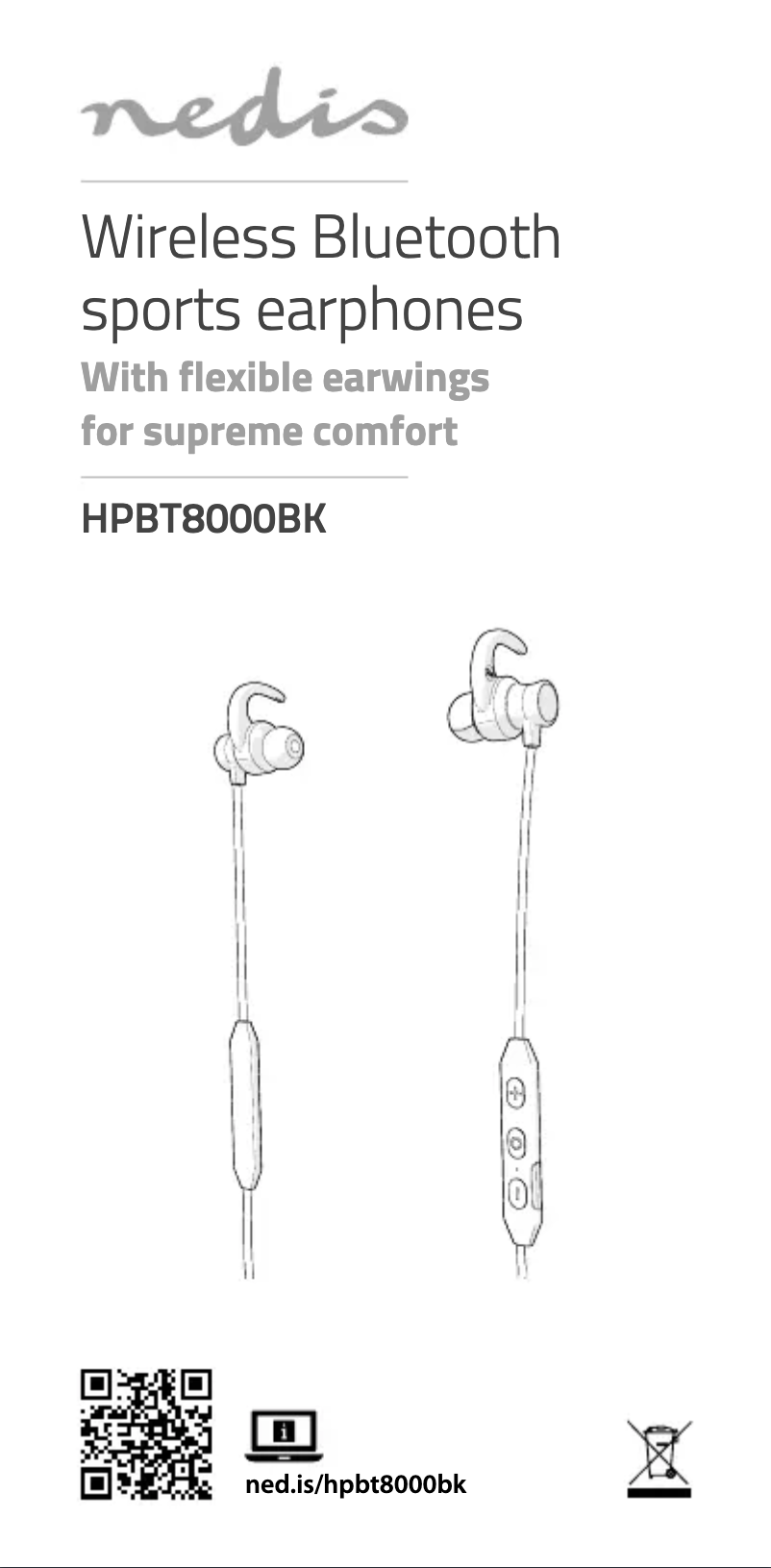 Imagen de la primera página del manual del dispositivo HPBT8000BK