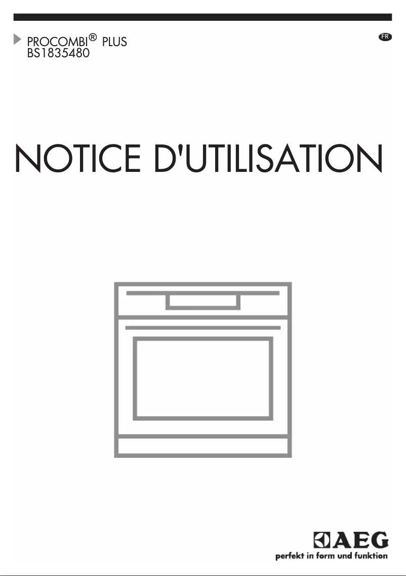 Image de la première page du manuel de l'appareil ProCombi Plus BS1835480