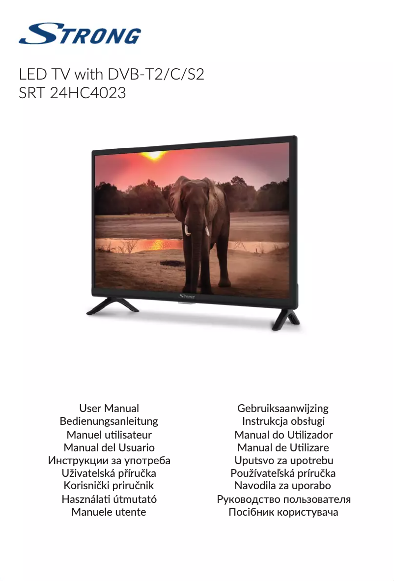 Page 1 de la notice Manuel utilisateur Strong SRT 24HC4023