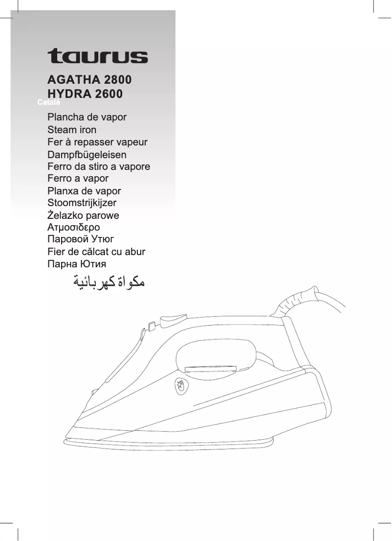 Image de la première page du manuel de l'appareil Agatha 2800