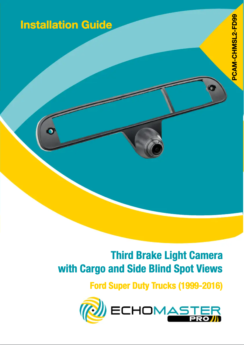Imagen de la primera página del manual del dispositivo PCAM-CHMSL2-FD99
