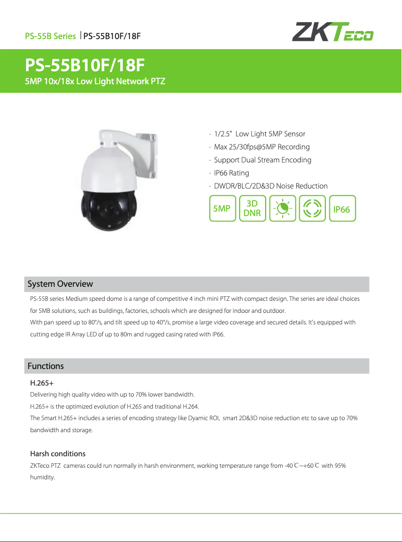 Image de la première page du manuel de l'appareil PS-55B10F/18F