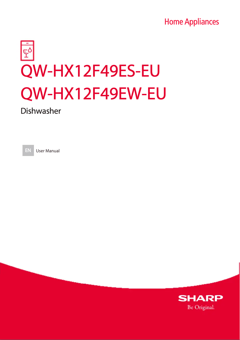 Image de la première page du manuel de l'appareil QW-HX12F49ES-EU