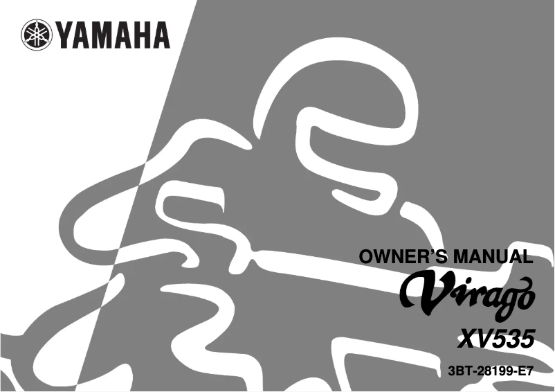 Page 1 de la notice Manuel utilisateur Yamaha XV535