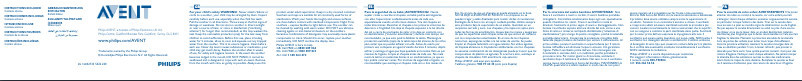 Page n°1 - Manuel utilisateur Philips SWV2212W