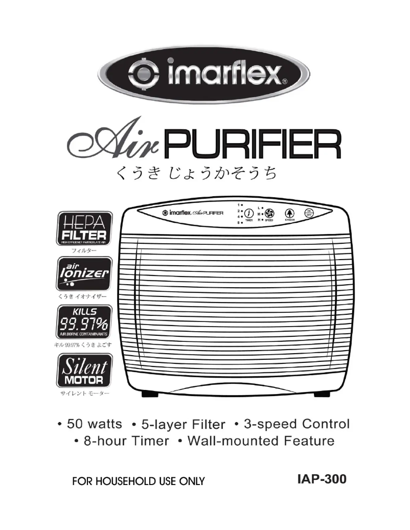 Page 1 de la notice Manuel utilisateur Imarflex IAP-300