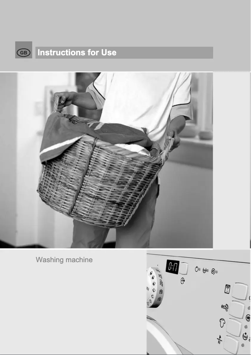 Page n°1 - Manuel utilisateur Gorenje WA612