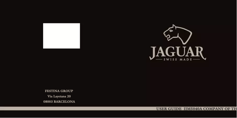 Image de la première page du manuel de l'appareil J656