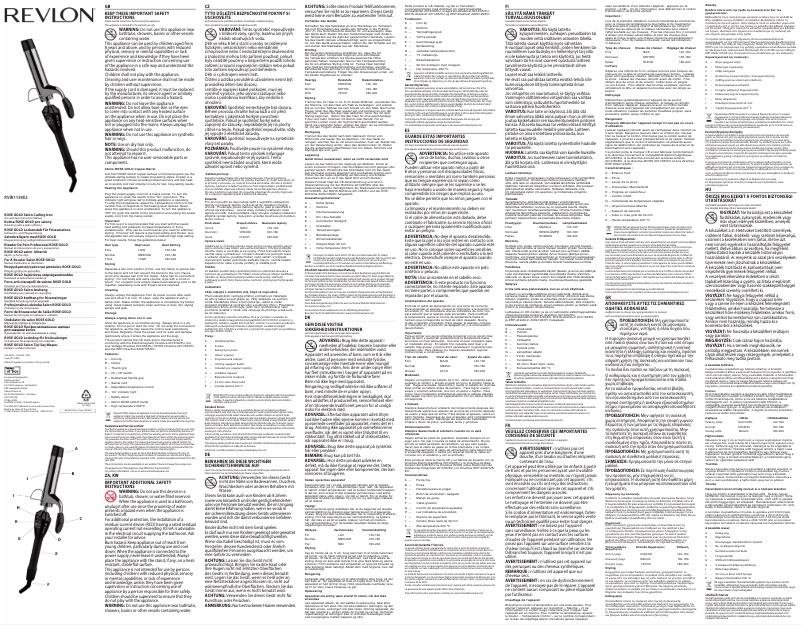 Image de la première page du manuel de l'appareil RVIR1159E2