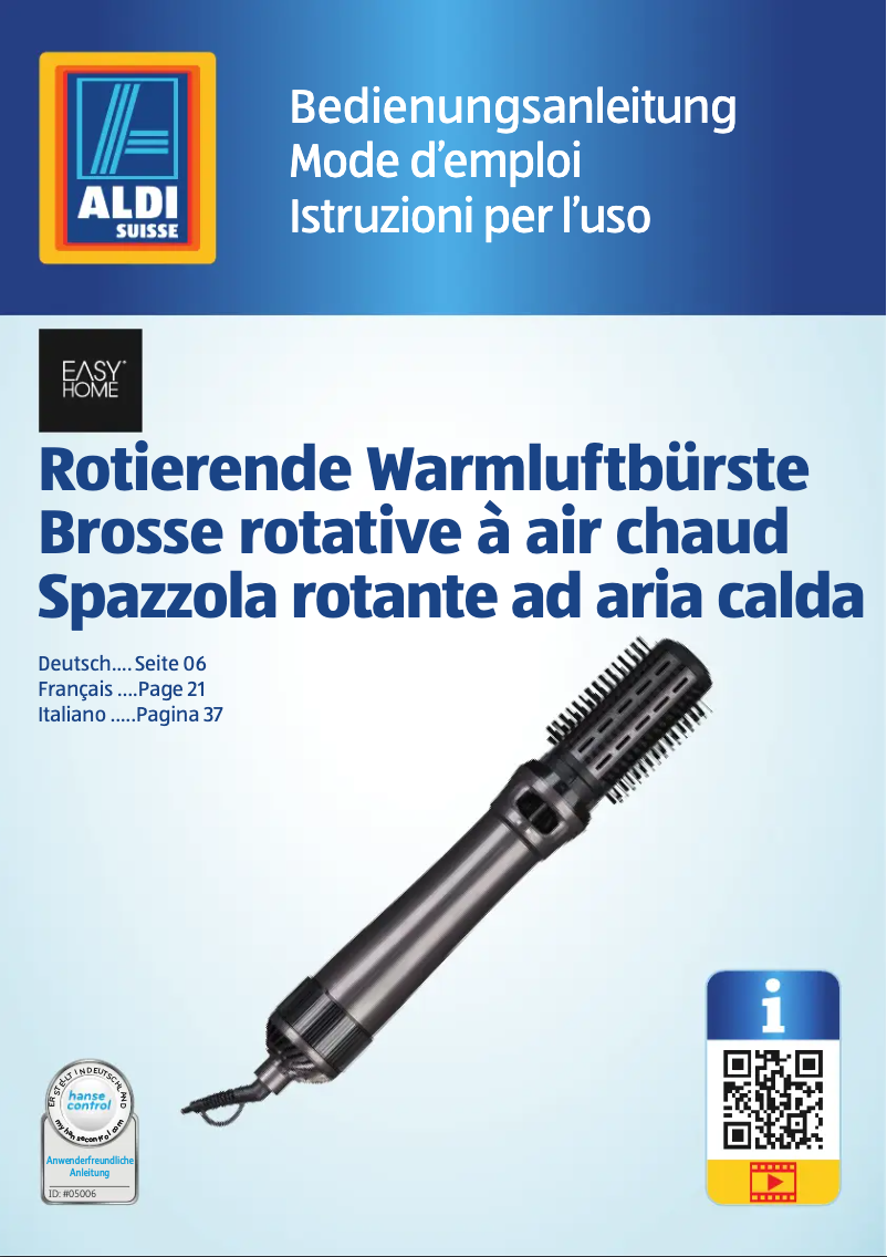 Page 1 de la notice Manuel utilisateur Easy Home GT-HABri-02