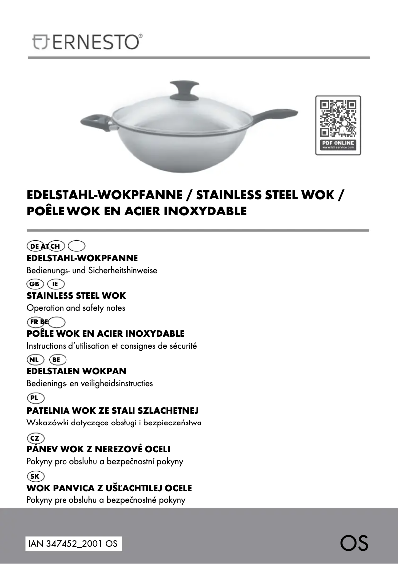 Image de la première page du manuel de l'appareil IAN 347452