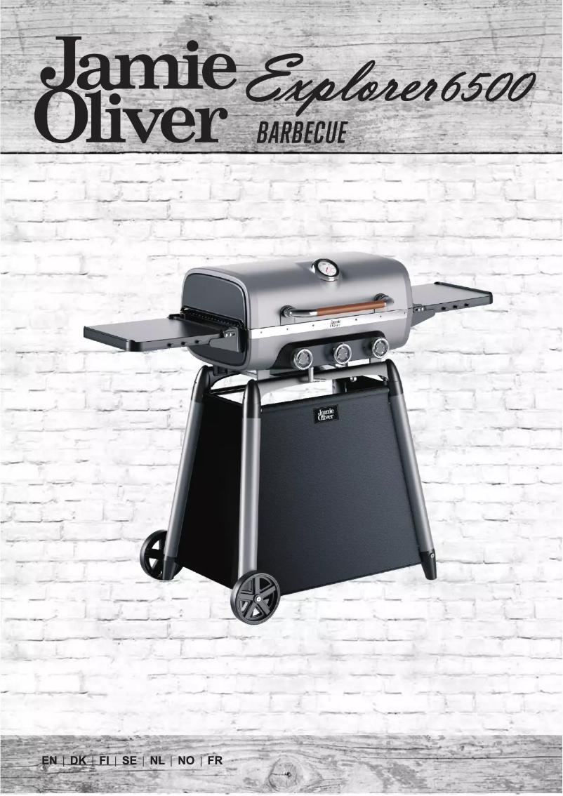 Page 1 de la notice Manuel utilisateur Jamie Oliver Explorer 6500