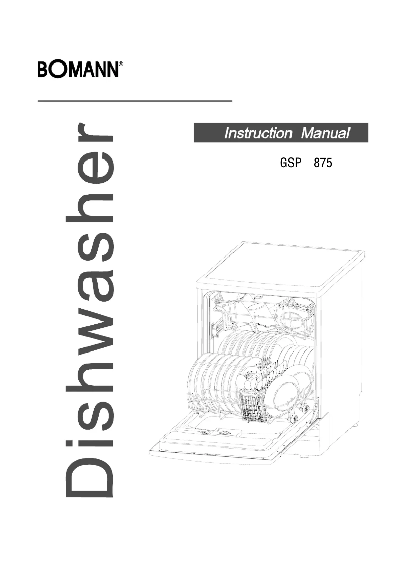 Page 1 de la notice Manuel utilisateur Bomann GSP 875