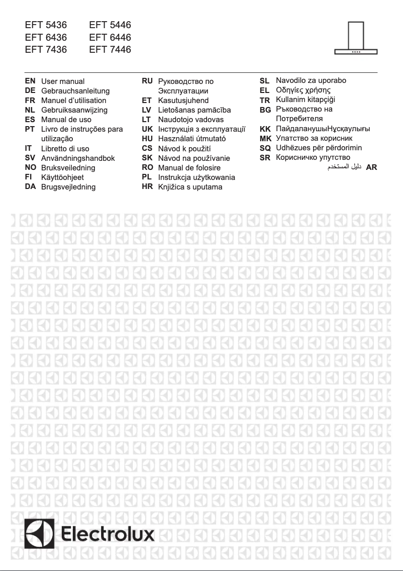 Page n°1 - Manuel utilisateur Electrolux EFT6446/S