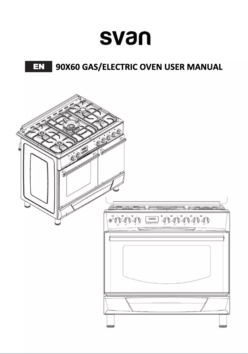 Page 1 de la notice Manuel utilisateur SVAN SVK9562FEX