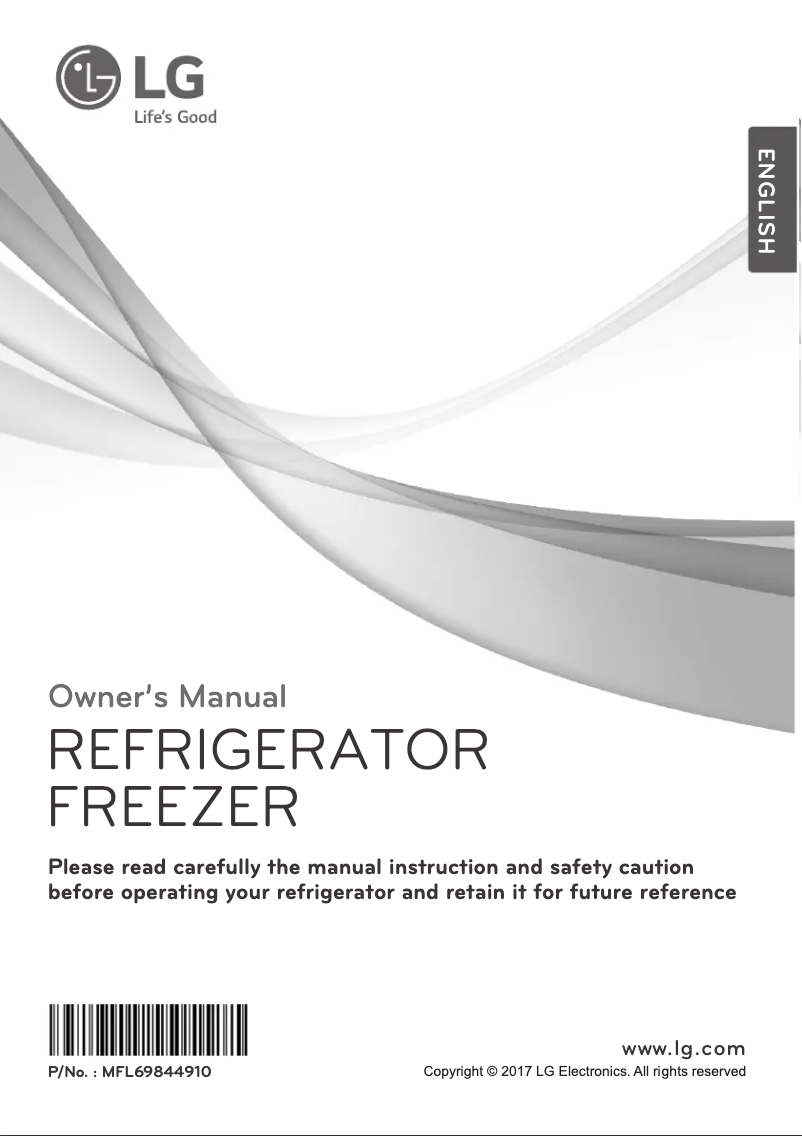 Page 1 de la notice Manuel utilisateur LG GN-H602HXHU