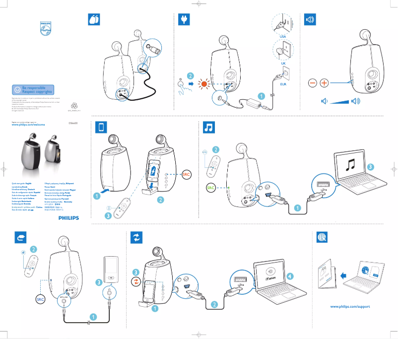 Image de la première page du manuel de l'appareil Fidelio DS6600