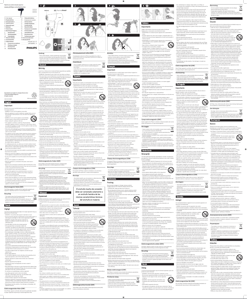 Image de la première page du manuel de l'appareil BHD514