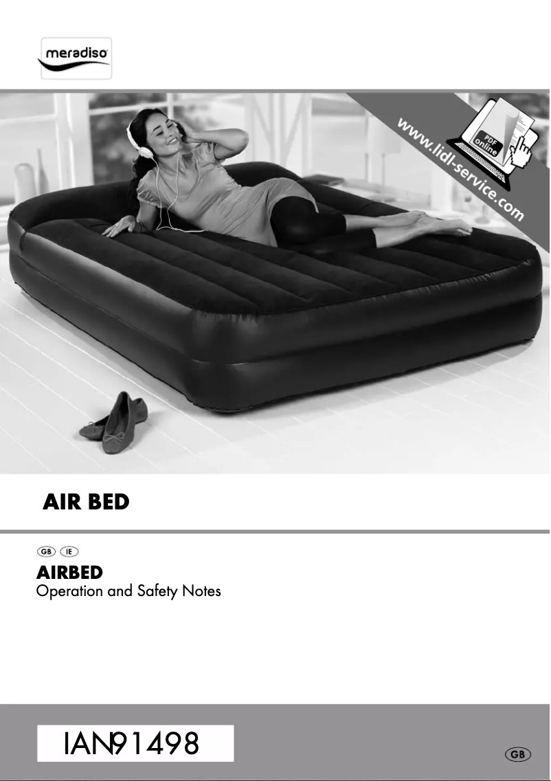 Page 1 de la notice Manuel utilisateur Meradiso IAN 91498