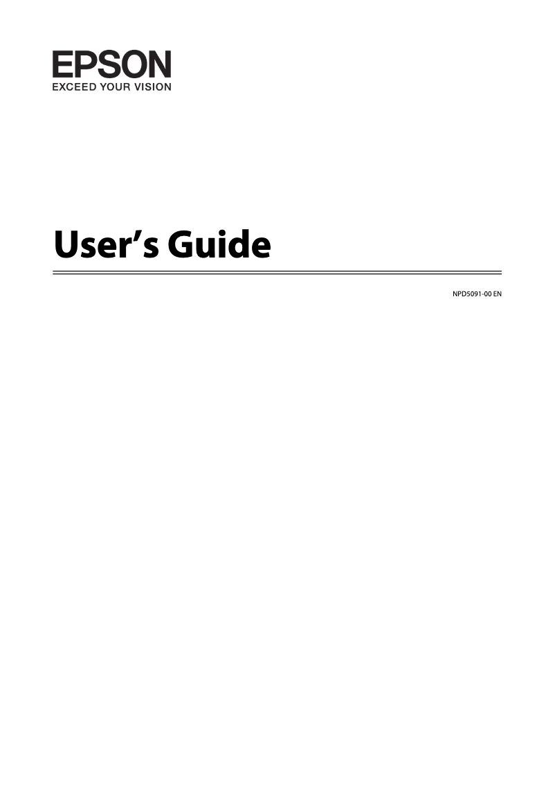 Imagen de la primera página del manual del dispositivo EcoTank L455