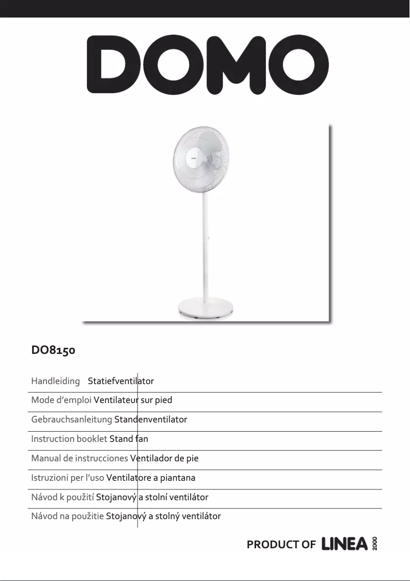 Page n°1 - Manuel utilisateur Domo DO8150