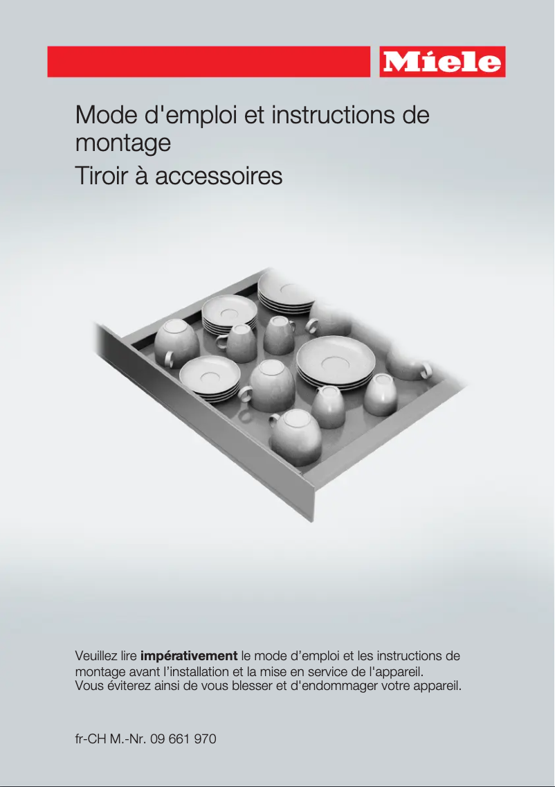 Página 1 del manual Manual de usuario Miele ESS 6210