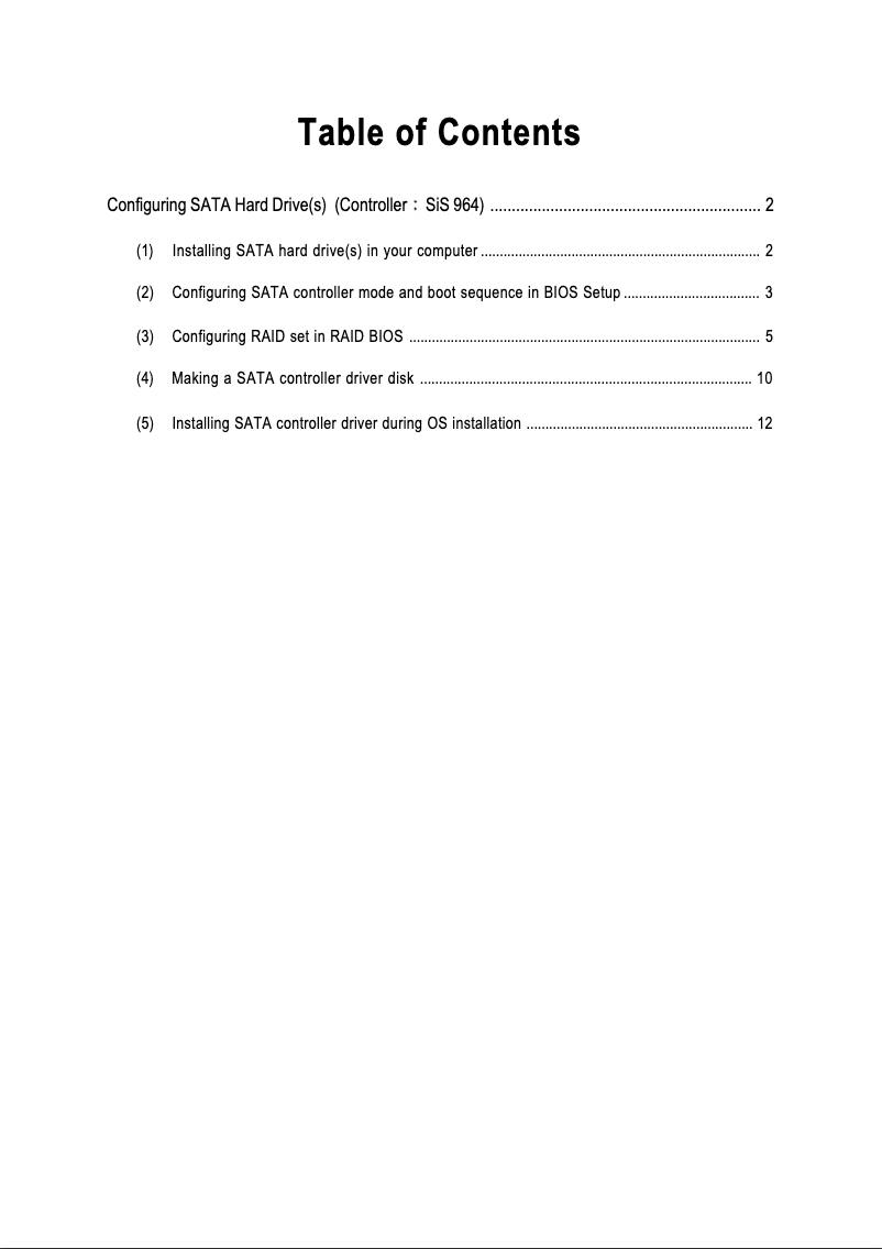 Page 1 de la notice Guide d'installation Gigabyte GA-K8S760M