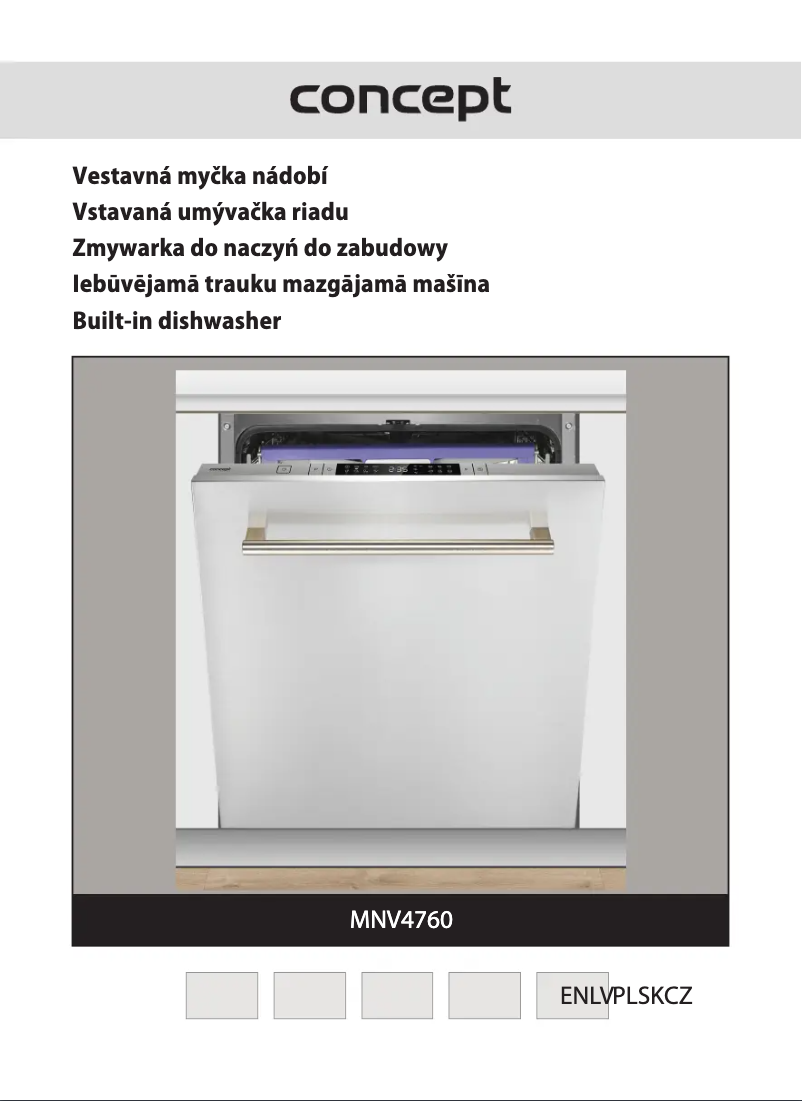 Image de la première page du manuel de l'appareil MNV4760