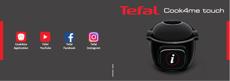 Page 1 de la notice Manuel utilisateur Tefal Cook4Me Touch CY9128