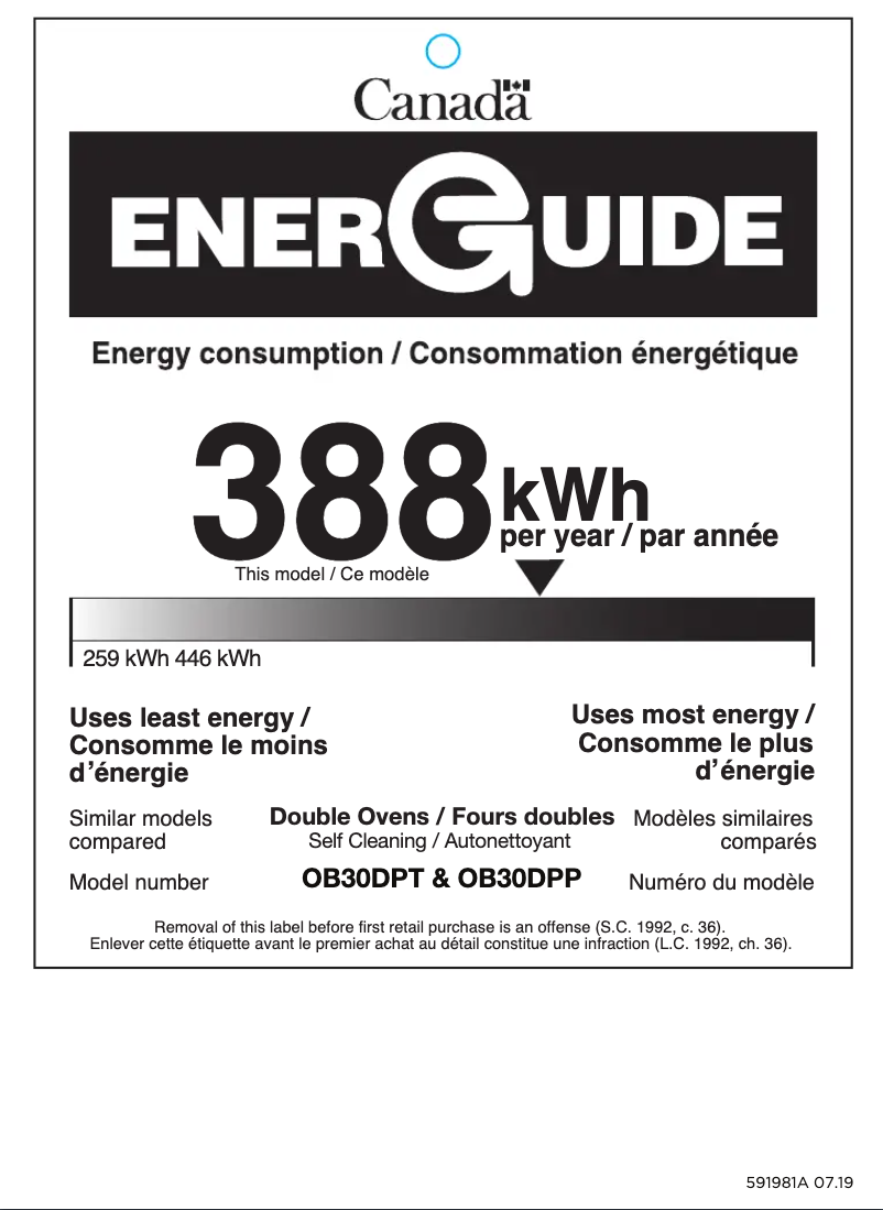 Image de la première page du manuel de l'appareil OB30DDPTDX1