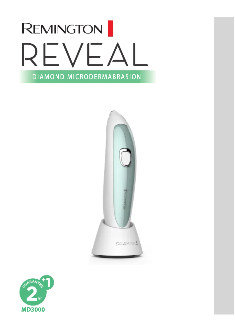 Page n°1 - Manuel utilisateur Remington Reveal MD3000