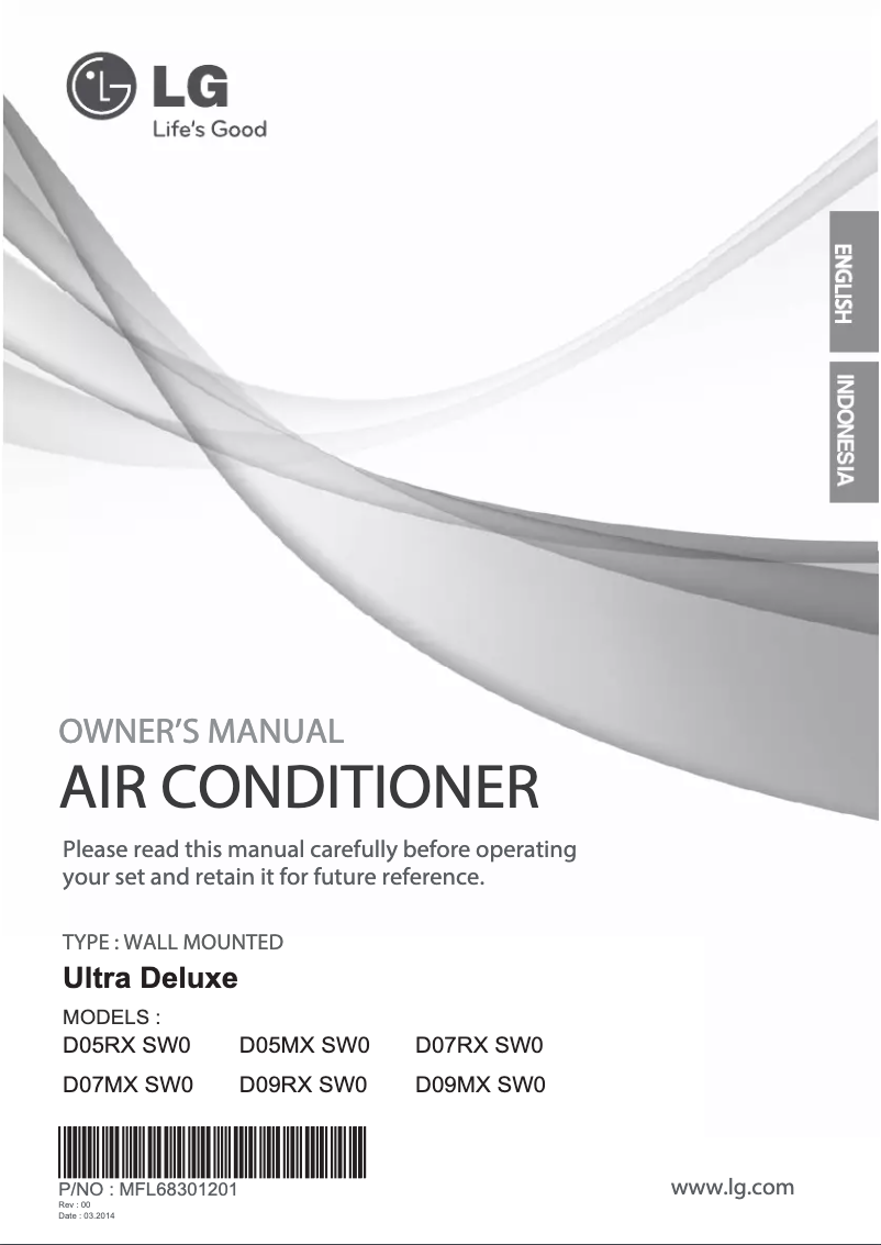 Página 1 del manual Manual de usuario LG D05RX