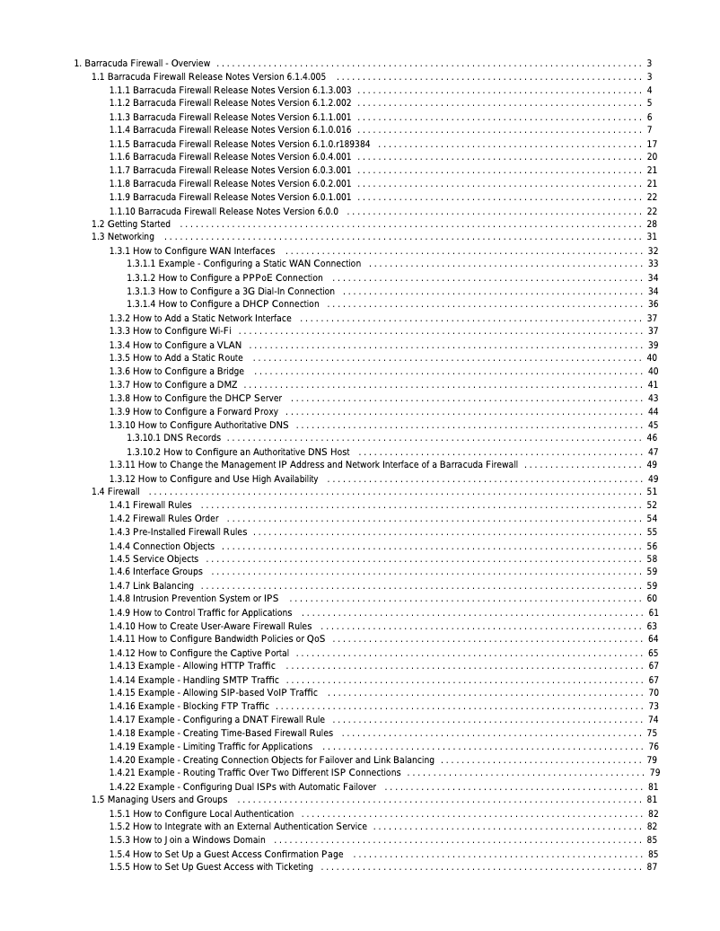 Image de la première page du manuel de l'appareil Firewall X400