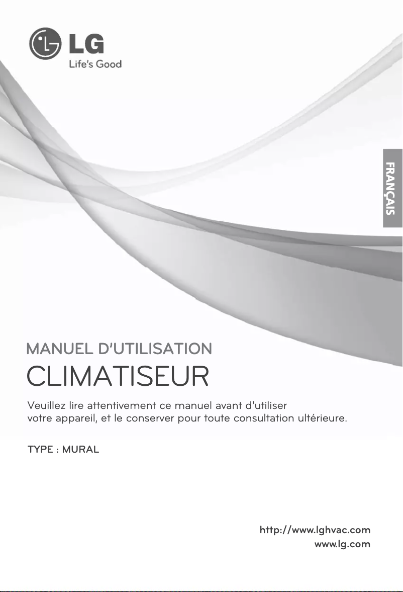 Page 1 de la notice Manuel utilisateur LG LSN181HSV