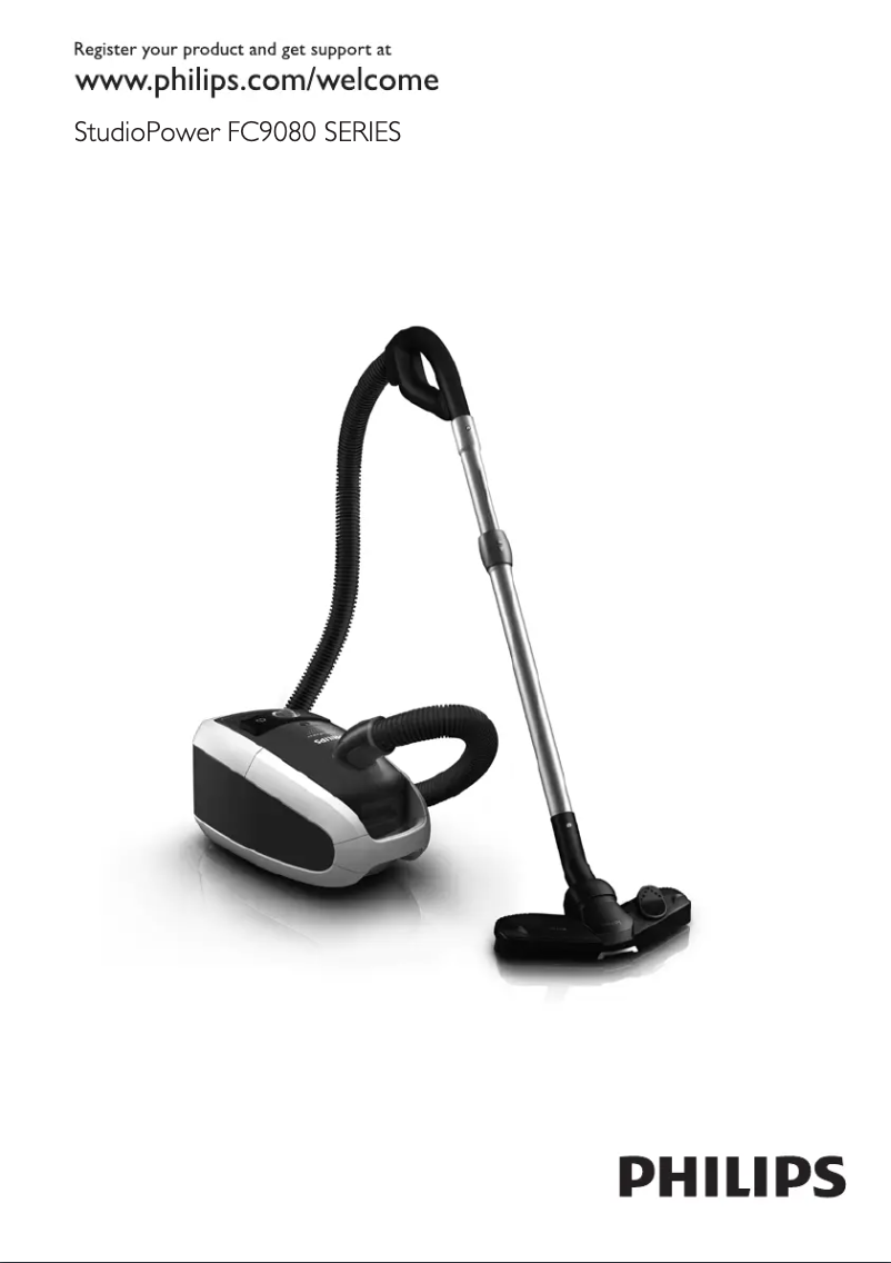 Página 1 del manual Manual de usuario Philips StudioPower FC9088