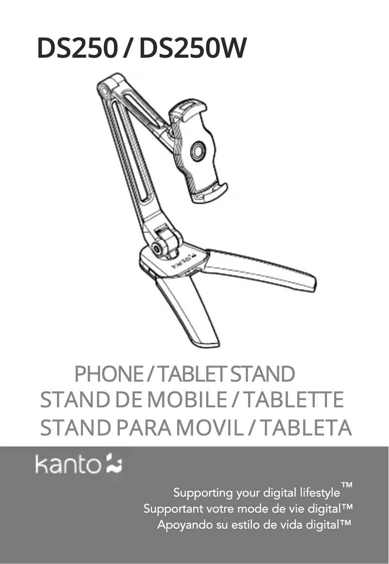 Page 1 de la notice Manuel utilisateur Kanto DS250