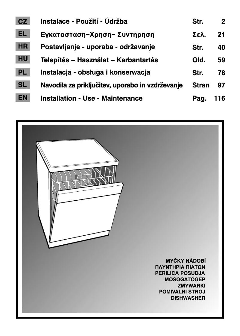 Page 1 de la notice Manuel utilisateur Candy CDF8 853X-S