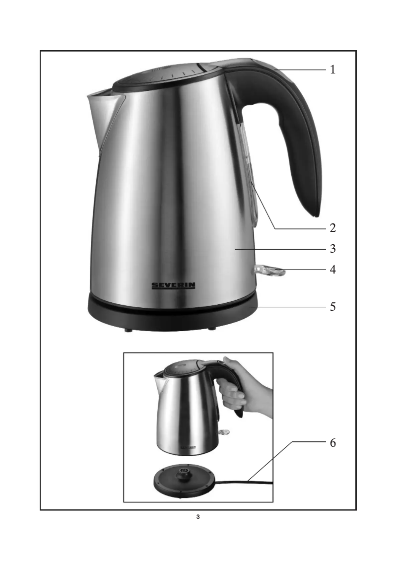 Image de la première page du manuel de l'appareil WK 3303