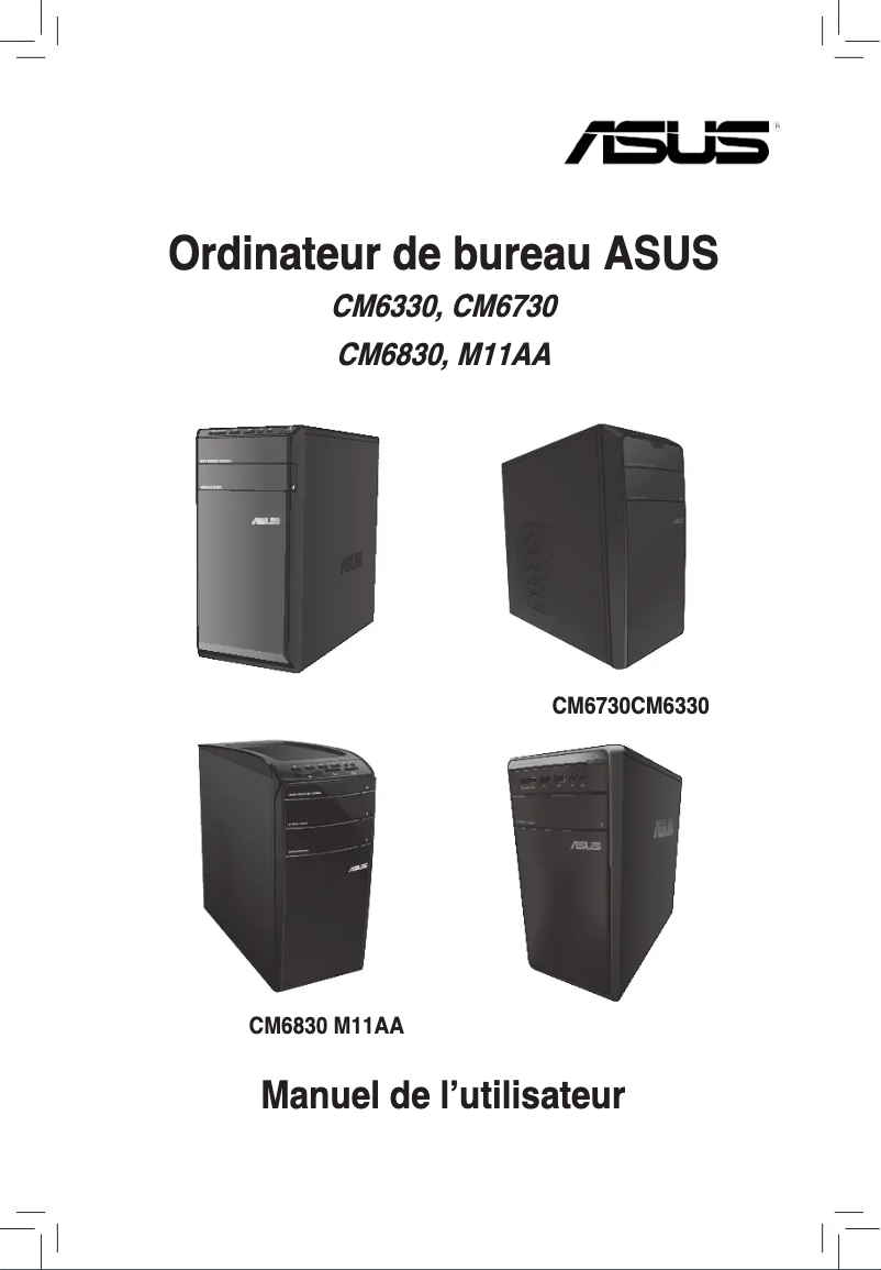 Image de la première page du manuel de l'appareil CM6630