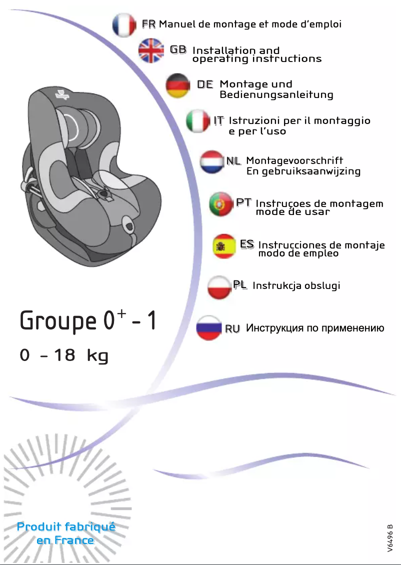 Page 1 de la notice Manuel utilisateur Boulgom MaxiConfort 2