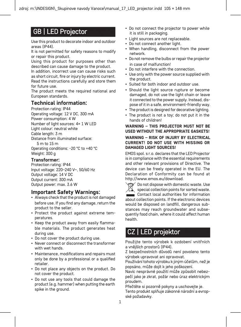 Image de la première page du manuel de l'appareil DCPC02